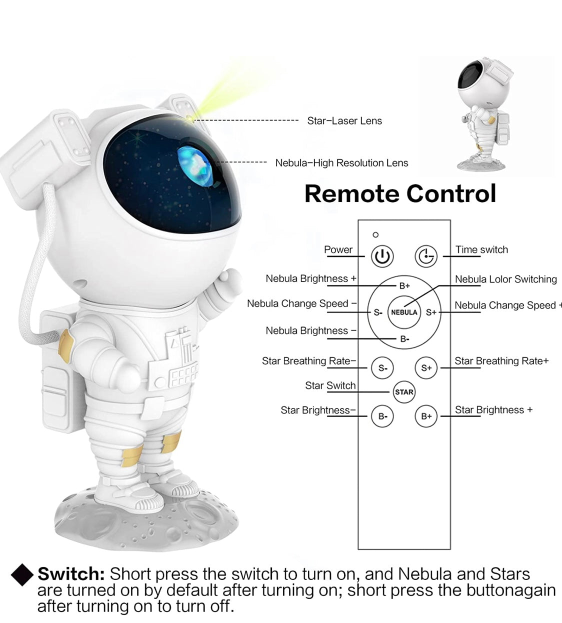 Astronaut Projector